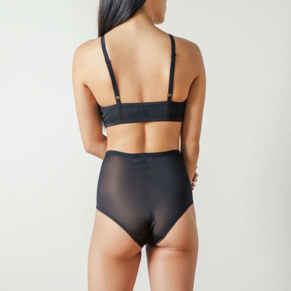 LAND OF WOMEN Classic Mesh Bra (NWOT) - Picture 6 of 6